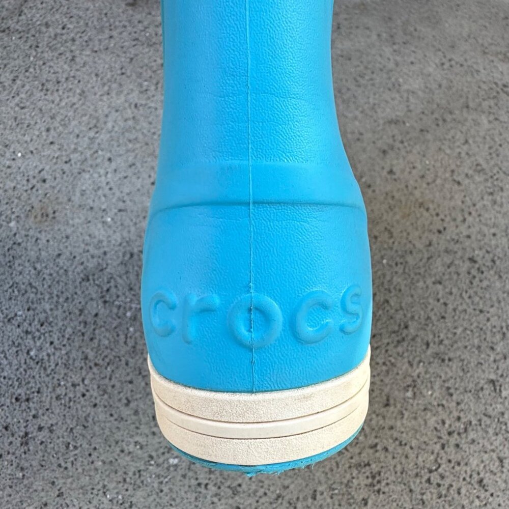 CROCS Bump It Rain Boots Kids 12 C12 Waterproof Rubber Gum Boot Unisex Girls Boy - Picture 7 of 11
